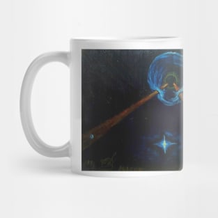 Oil Painting - Pulsar. 1991 Mug